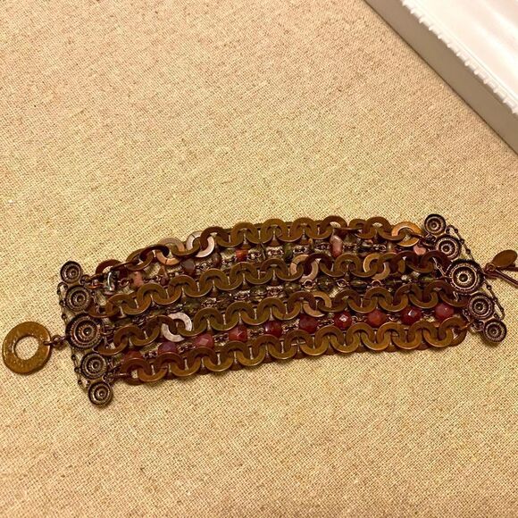 Jewelry | Satellite Paris Braceletmulti Chain Natural Stones  Satellite Paris bracelet Multi chain, natural stones beads faceted tumbled stone